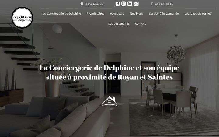 Screenshot of conciergerie-charente-maritime.fr