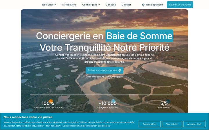 Snímek obrazovky conciergerie-keysolution.fr