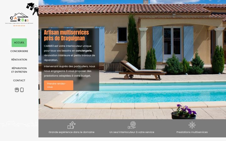 Snímek obrazovky conciergerie-multiservices.fr