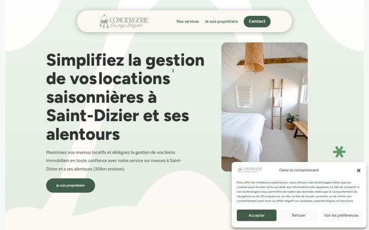 Screenshot of conciergerie-saintdizier.fr