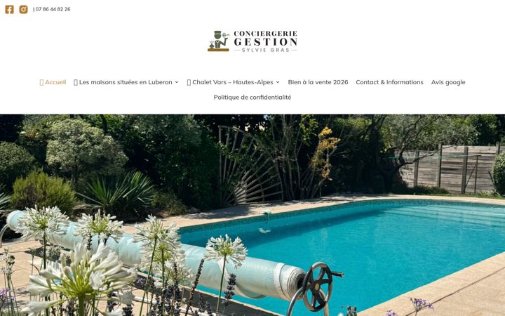 Screenshot του conciergeriegestion84.fr
