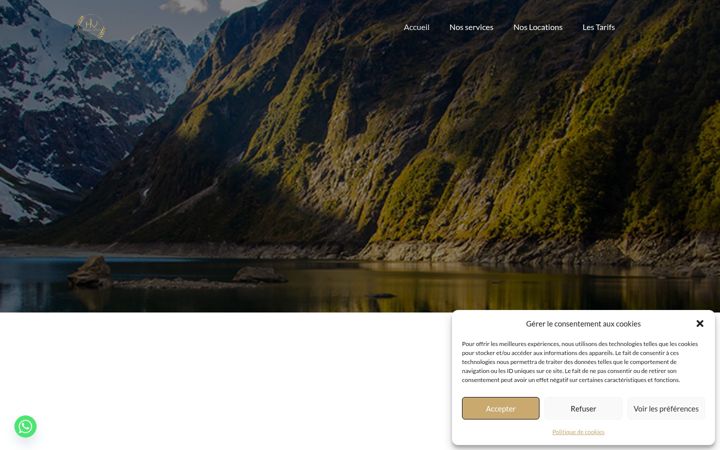 Screenshot of conciergeriehestiavesta.com
