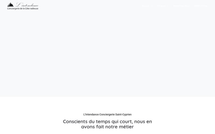 Screenshot του conciergerielintendance.fr