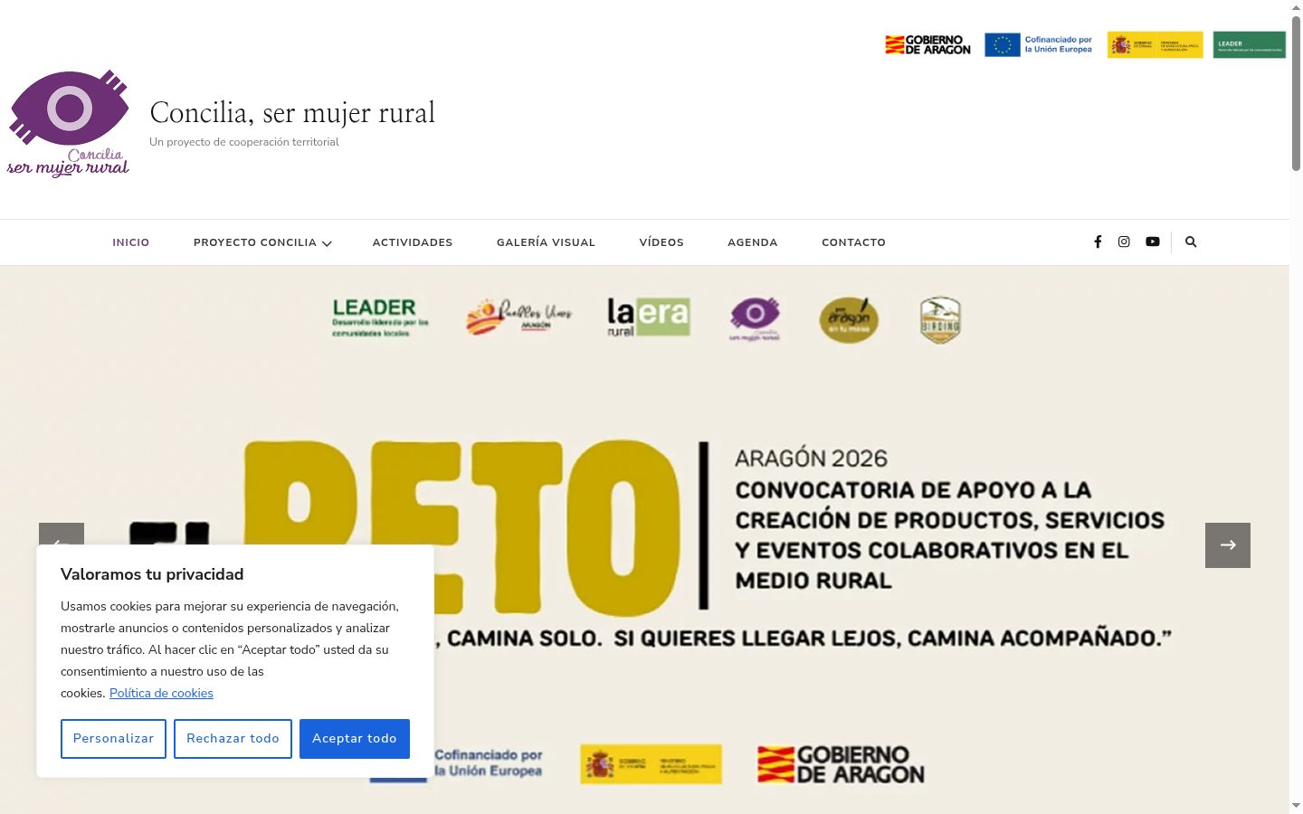 Screenshot tal-banner tal-kunsens muri qabel kwalunkwe interazzjoni