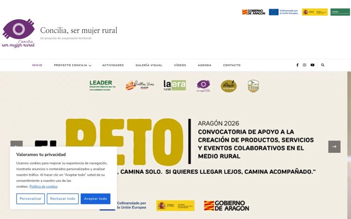 Screenshot of concilia.org