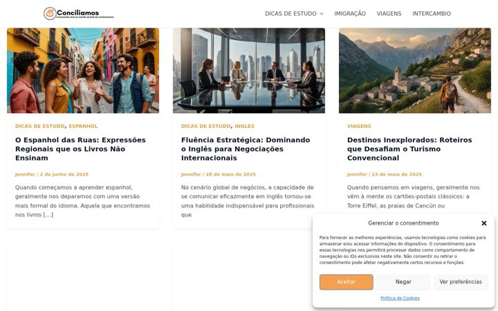 Screenshot of conciliamos.com