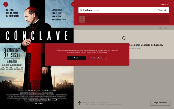 Screenshot of conclave2024.es