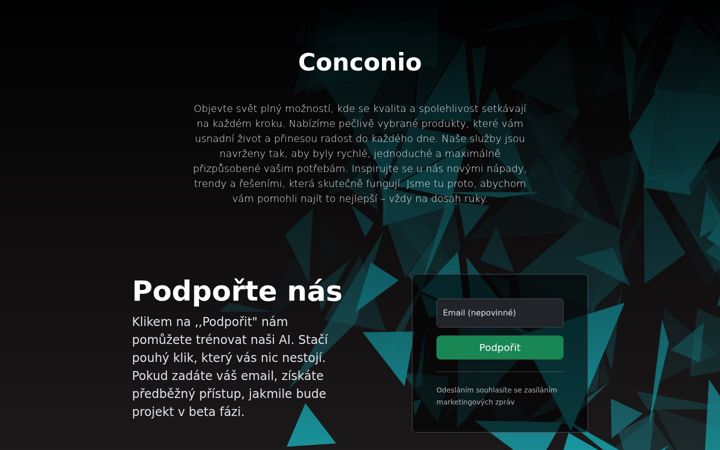 Screenshot of conconio.eu