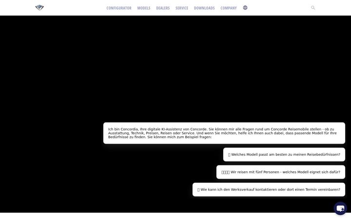 Screenshot of concorde.eu