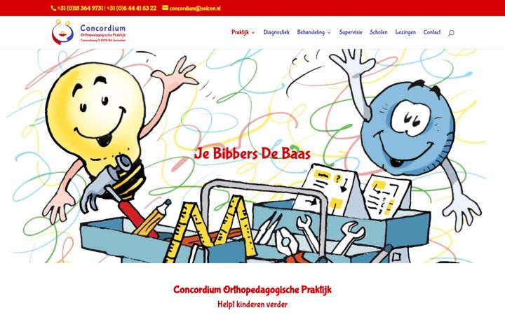 Screenshot of concordium.nl