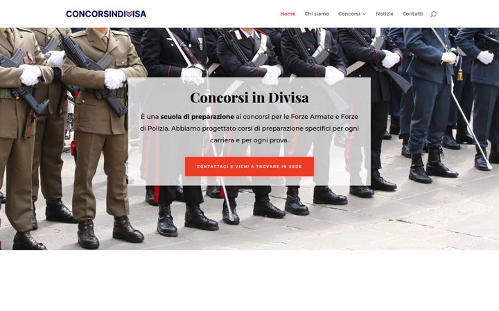 Ekrānuzņēmums no concorsindivisa.it