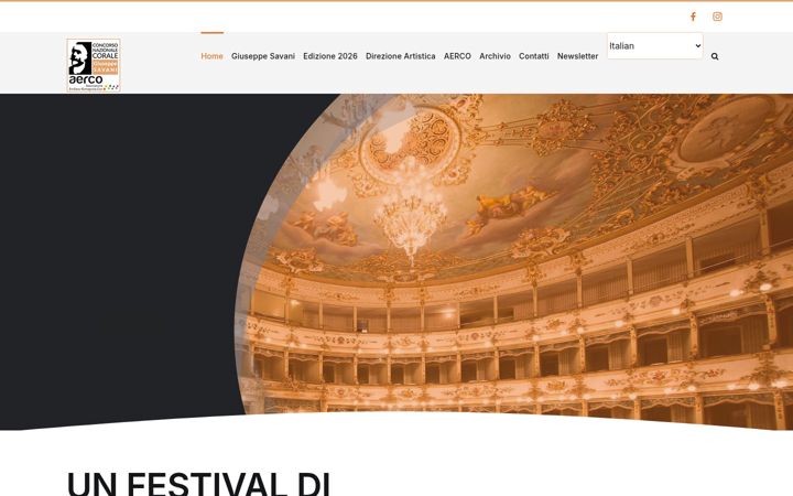 Screenshot ta' concorsocoralegiuseppesavani.it