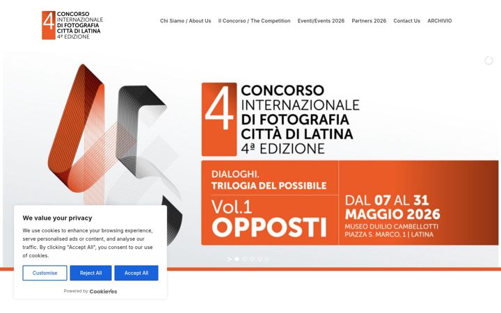 Skjámynd af concorsointernazionalefotografia.it