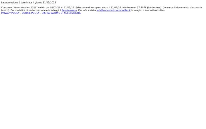Screenshot of concorsoknorrnoodles.it