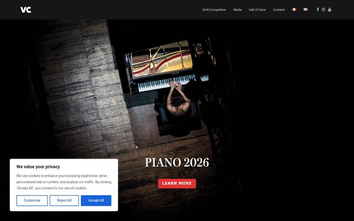 Screenshot of concorsoviotti.it