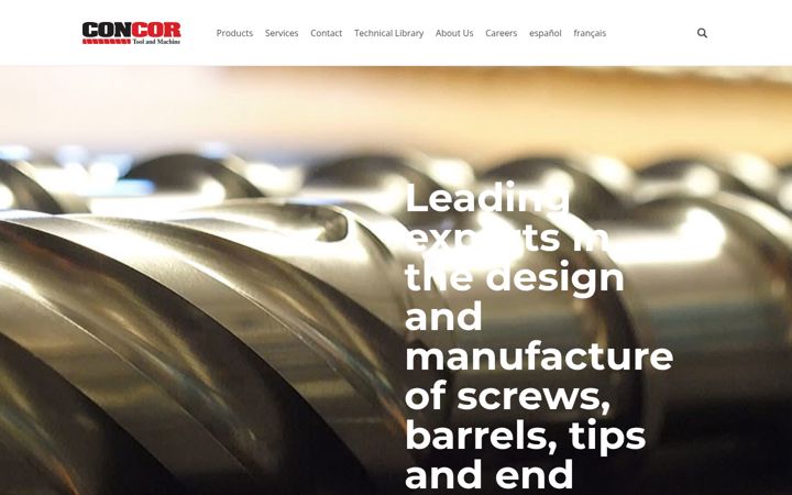 Screenshot of concortool.com