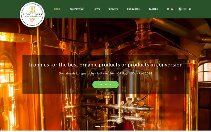 Screenshot of concoursbio.com