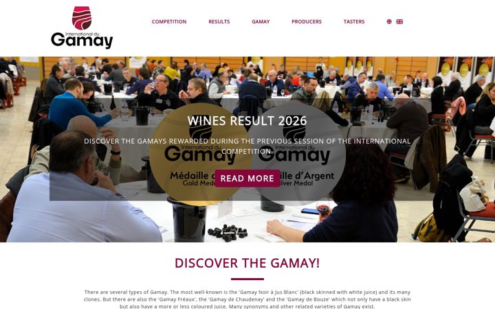 Screenshot of concoursgamay.com