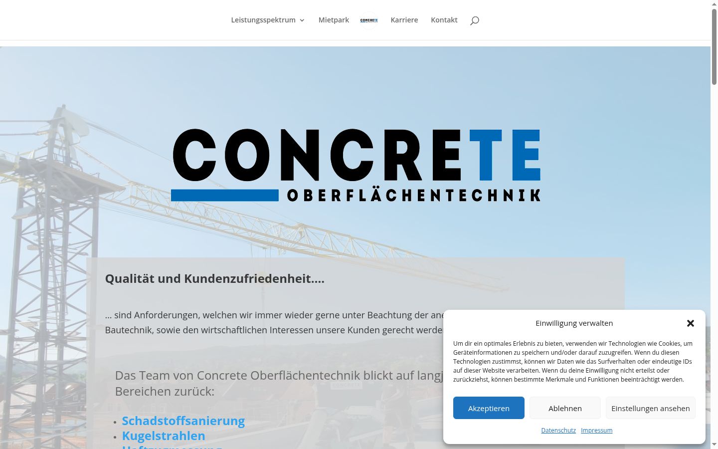 Screenshot tal-banner tal-kunsens muri qabel kwalunkwe interazzjoni