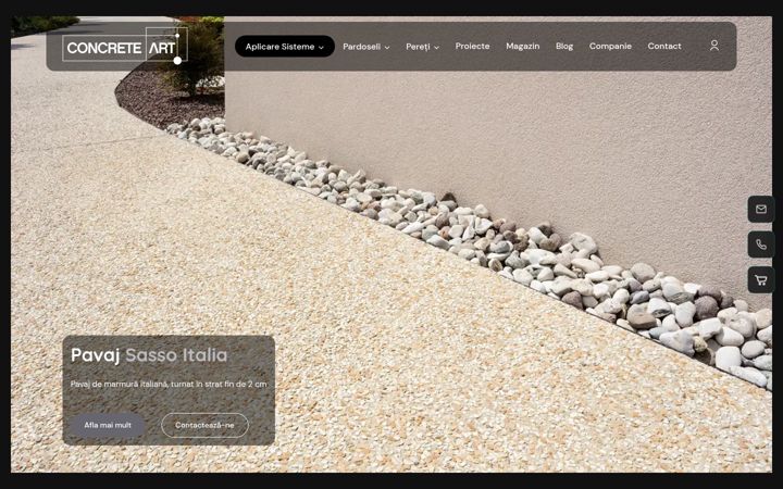 Screenshot of concreteart.ro