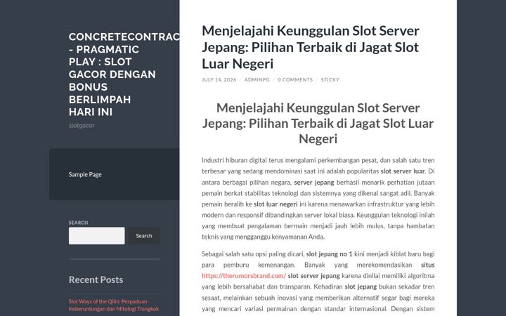 Screenshot ta' concretecontractorslexingtonky.com
