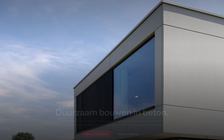 Screenshot of concretehouse.be