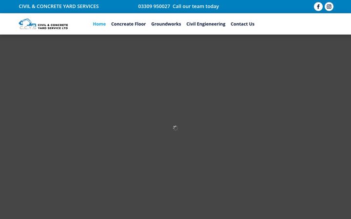Screenshot of concreteyardandservices.co.uk