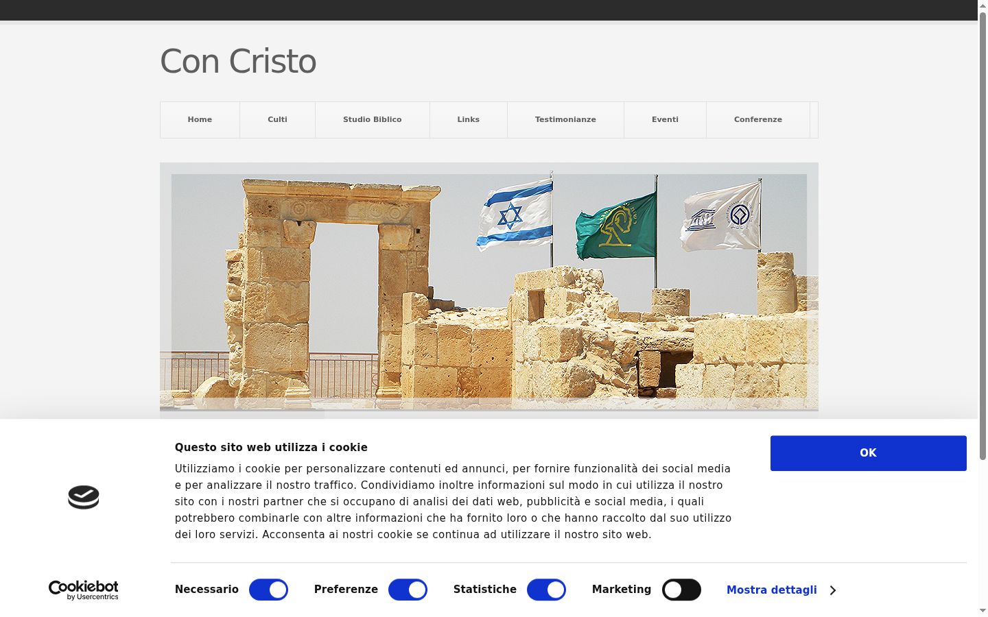 Screenshot tal-banner tal-kunsens muri qabel kwalunkwe interazzjoni
