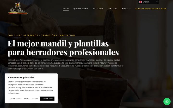 Screenshot of concuero.es