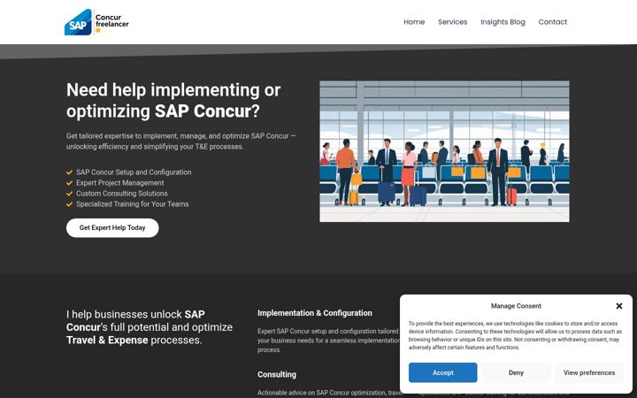 Screenshot of concurfreelancer.com