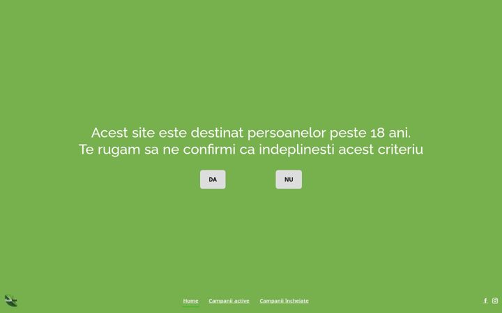 Screenshot van concursfuzetea.ro