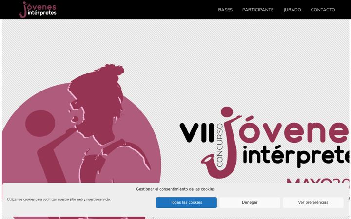 Screenshot of concursodemusica.com