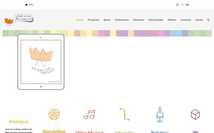 Screenshot of concursoqueesunreyparati.es