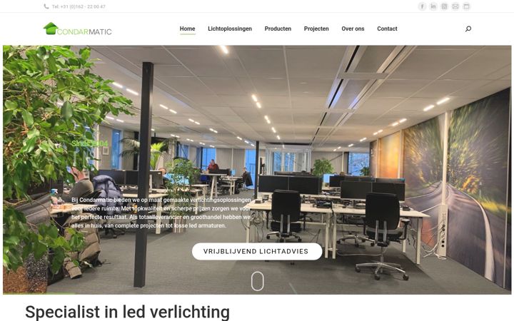 Screenshot of condarmatic.com