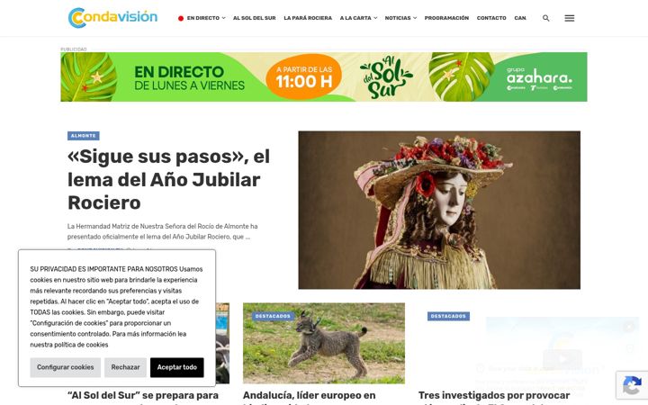 Screenshot of condavision.es
