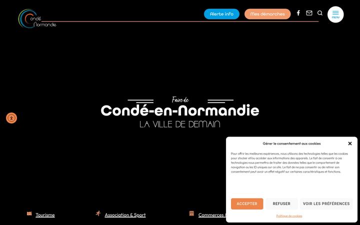 Képernyőkép: condenormandie.fr