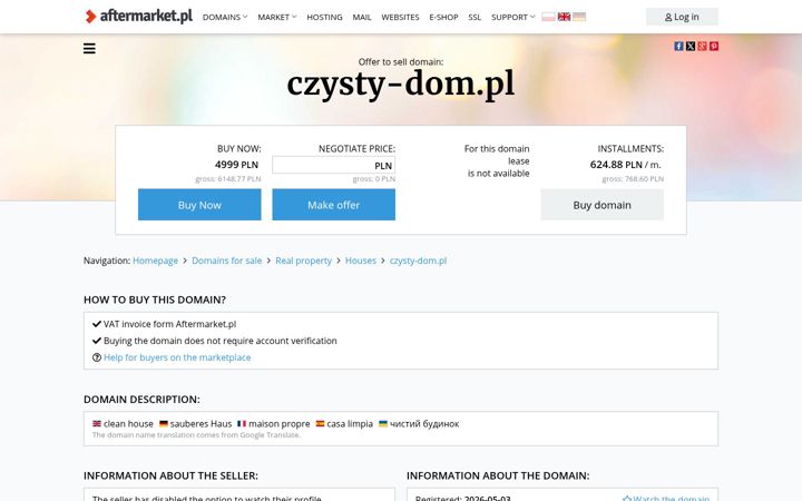 Snímek obrazovky condenssa-sklep.pl