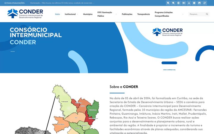 Screenshot of conderpr.org