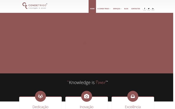 Screenshot of condetrigo.pt