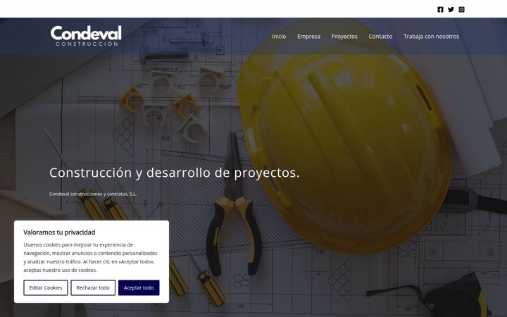 Screenshot of condeval.com