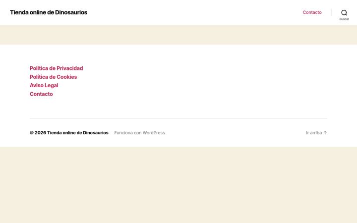 Screenshot of condinosaurio.com