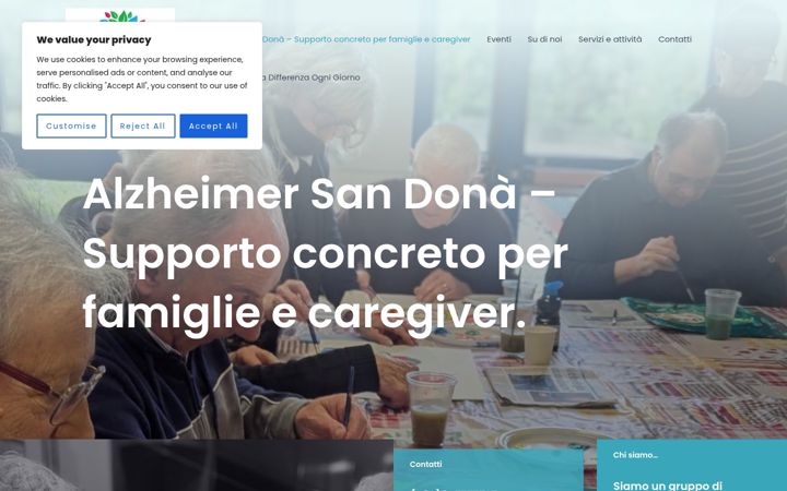 Screenshot of condivivendo.com