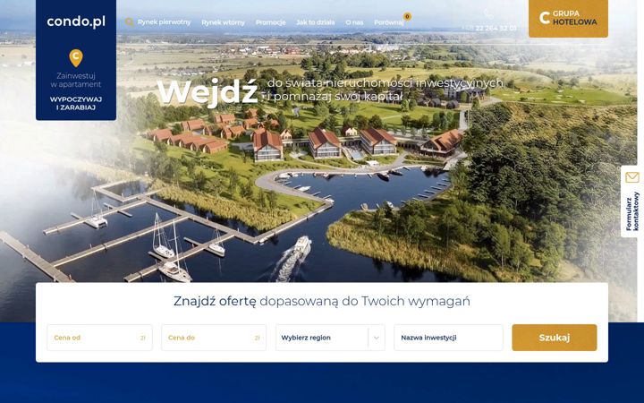 Screenshot of condo.pl