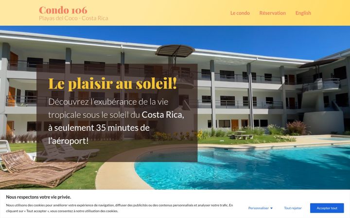 Screenshot of condo106.com