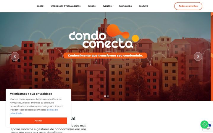 Képernyőkép: condoconecta.com.br