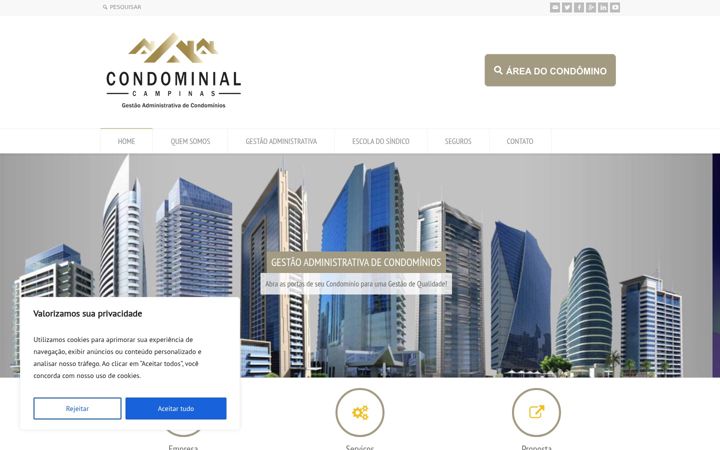 Képernyőkép: condominialcampinas.com.br