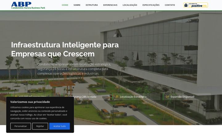 Screenshot of condominioabp.com.br