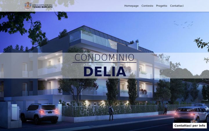 Snímek obrazovky condominiodelia.it