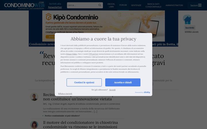 Screenshot of condominioweb.com