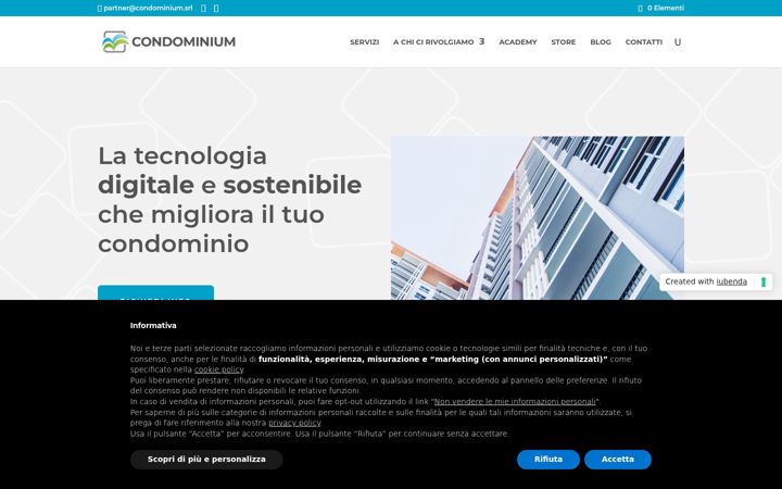Screenshot of condominium.website